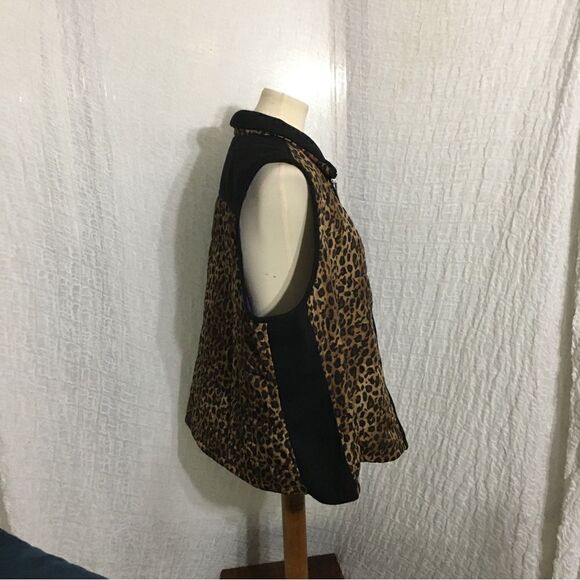 Ralph Lauren Animal Print Vest Size 2X - Picture 4 of 12